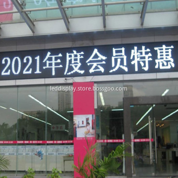 Led Message Display Panel Sign For Cars